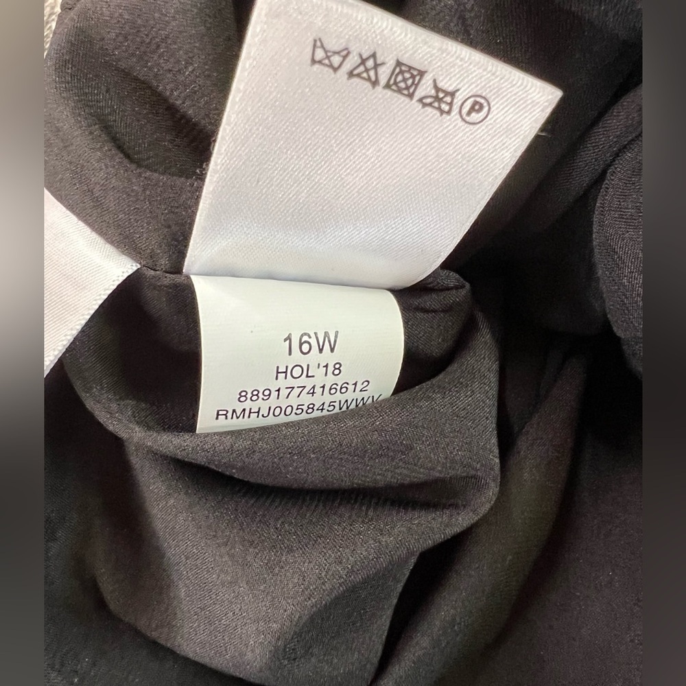 Rachel Roy‎ Black and White Tweed Jacket Size 16W - Picture 5 of 11